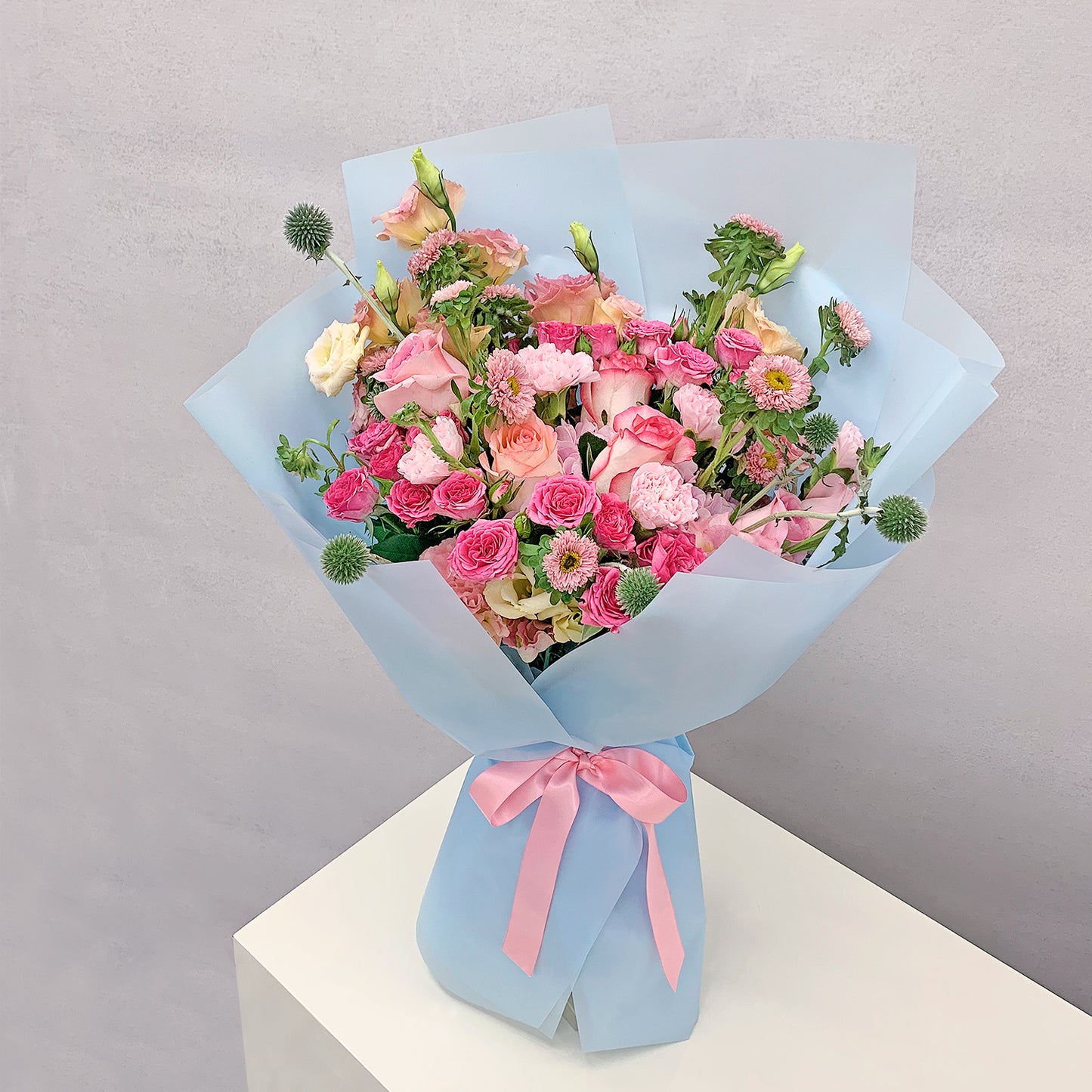 Fair Blossoms Sesaonal Hand Bouquet